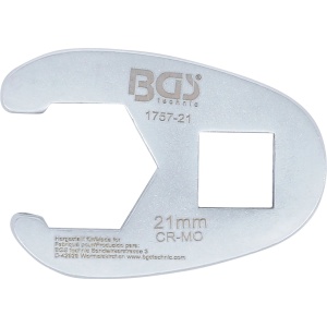 Cheie decupata 21 mm tip Crowfoot, antrenare 1/2'', BGS 1757-21 - Img 3