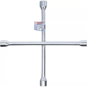Cheie in cruce pentru autoturisme | 17mm x 19 mm x 22 mm x 13/16", BGS 1455 - Img 4