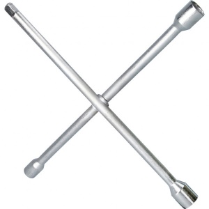 Cheie in cruce pentru roti, 1/2" x 17 x 19 x 22 mm, Brilliant Tools BT691015 - Img 2