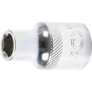 Cheie tubulara 6 colturi, 12,5 mm (1/2"), 9 mm, BGS 22909