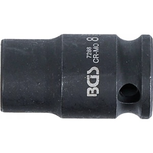 Cheie tubulară de impact, 6 colțuri, 6,3 mm (1/4"), 8 mm, B-7288 - Img 3