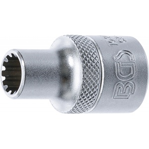 Cheie tubulara Gear Lock 9 mm, antrenare 1/2", BGS 10209