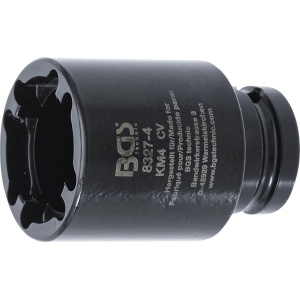 Cheie tubulara pentru piulite canelate KM4, BGS 8327-4