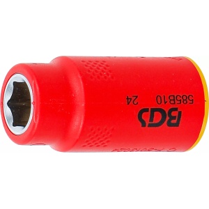 Cheie tubulara VDE, hexagonală 10 mm cu actionare 10 mm (3/8", BGS 35871 - Img 1