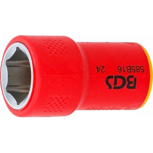 Cheie tubulara VDE, hexagonală 16 mm cu actionare 10 mm (3/8", BGS 35876 - Img 1