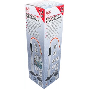 Ciocan inertial pentru tinichigerie 1.4 kg, actionare pneumatica, BGS 68000 - Img 4