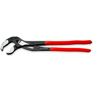 Cleste Alligator® XL pentru tevi si pompe de apa, manere izolate cu mansoane plastifiate, lungime 400 mm, Knipex 8801400 - Img 2