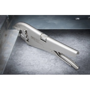 Cleste autoblocant,cu 3 pozitii, lungime 225mm, BGS 493 - Img 6
