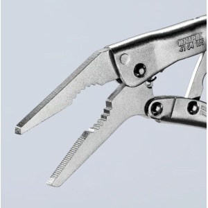 Cleste autoblocant Long-Nose Grip, lungime 165 mm, Knipex 4134165 - Img 2