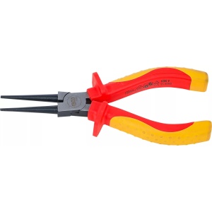 Clește cu vârf rotund VDE, lungime 160 mm, B-35886 - Img 1