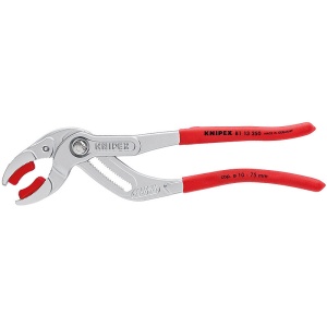 Cleste pentru tevi, robineti, piese din plastic 10-75 mm, lungime 250 mm, Knipex 8113250 - Img 1