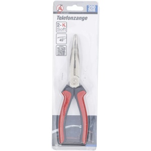 Cleste spit cu varf usor indoit cu manere izolate, 200 mm, BGS DIY 338 - Img 4