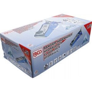 Cric crocodil cu sarcina max.1.5 tone, constructie Aluminiu-Otel, cursa dubla la ridicare, greutate 15.5Kg, BGS 2897 - Img 5