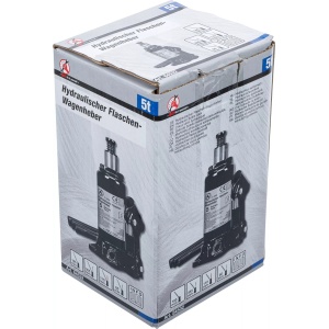 Cric hidraulic tip butelie, sarcina max. 5 tone, B-84532 - Img 5