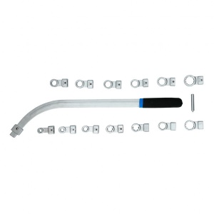 Curea trapezoidala si set de chei pentru rolele intinzatoare, 15 piese, Brilliant Tools BT571060 - Img 4