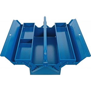 Cutie unelte metalica goala,, 420 x 200 x 150 mm, 3 compartimente, BGS 33001