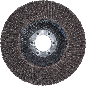 Disc abraziv pentru finisare, Ø 115 mm, grosier 60, BGS 3973 - Img 1