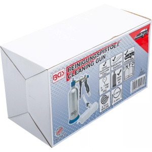 Dispozitiv pneumatic pentru curatarea filtrelor de particule sau catalizator, capacitate 650ml, furtun de aer 4x6mm, lungime 2.7m, BGS 9417 - Img 4