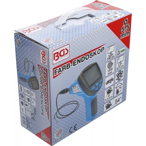Endoscop cu camera color, monitor 3.5" TFT LCD, diametru exterior 5,5mm, BGS 63247 - Img 5