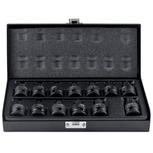 JBM 52344 Trusa cu biti de impact Imbus si Torx, antrenare 1/2", 13 piese - Img 2