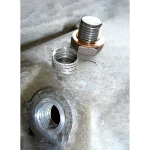 Kit de reparatii pentru filetul dopului de scurgere a uleiului, 114 buc, Brilliant Tools BT711300 - Img 5