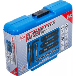 Kit reparatii filete pentru culisante etrier de frana, M9 x 1.25, BGS 148 - Img 5