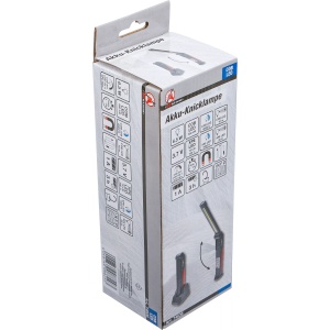 Lampă în unghi, COB-LED, 6,5 W cu staţie de încărcare, BGS 74636 - Img 7