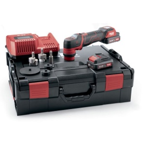 Masina de polisat orbitala Flex PXE 80 12-EC/2.5 Set, 80 mm, cu acumulatori Li-Ion 12 V/2.5 Ah, Flex 532268