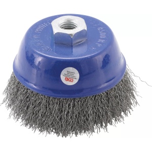 Perie de sarma rotunda M14x2, Ø 100, BGS 3994 - Img 1