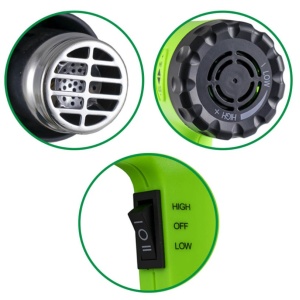 Pistol de incalzit si lipit, putere 2000W, JBM 53162 - Img 2