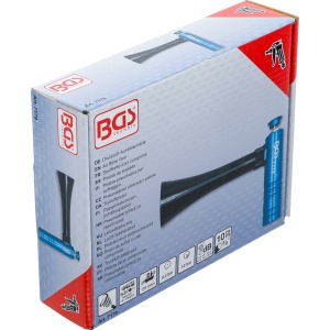 Pistol de suflat cu aer comprimat turbo, BGS 7179 - Img 4