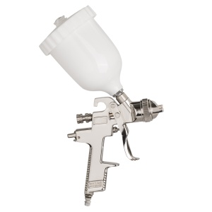 Pistol de vopsit HVLP cu duza 1.4 mm, capacitate 600 ml, JBM 54248 - Img 1