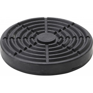 Placa de cauciuc pentru platforme elevatoare, Ø 160 mm, BGS 6475