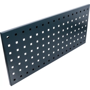 Placă de perete perforată variantă de execuţie scurtă pentru sistem dulapuri de perete - Img 1