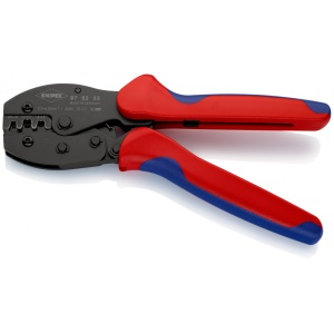 PreciForce® Cleste de sertizat 0,5 – 6,0 mm², manşoane multicomponent, lungime 220 mm, Knipex 975235 - Img 3