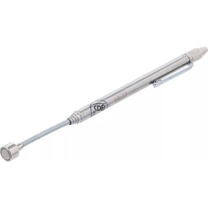 Recuperator magnetic telescopic cu cap flexibil, forta de prindere 1.6 kg, lungime 580mm, BGS 3183 - Img 3