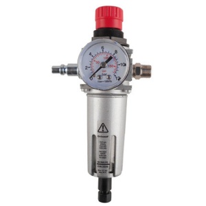 Regulator de aer cu filtru separator de apa si ulei pentru scule si echipamente cu actionare pneumatica, intrare/iesire 1/4'', Apac 1771.2C