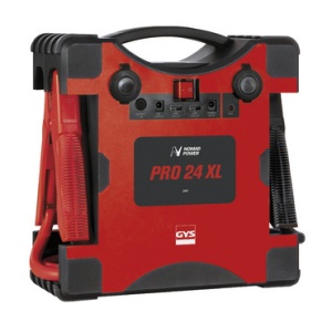 Robot de pornire / sursa de alimentare cu accumulator 24 V cu 3 functii, Booster lithium NOMAD POWER PRO 24 XL, GYS 025905