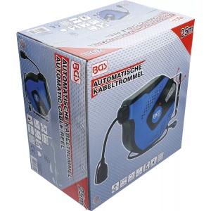 Rola prelungitor cablu electric 3x 1,5 mm², lungime 25 m, BGS 3325 - Img 4