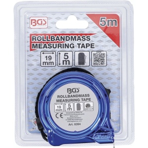 Ruleta 5m, latime banda 19mm, greutate 210gr, BGS 8394 - Img 2
