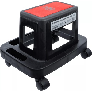 Scaun rulant cu compartimente de depozitare și compartiment de stocare, BGS DIY 90101 - Img 3