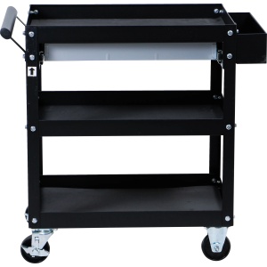 Servanta mobila pentru scule cu 1 sertar si 3 polite, 375x460x55 mm, BGS 4200 - Img 6