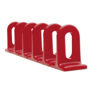 Set 3 multipad din plastic ROSU (6x22x156mm), GYS 048119