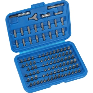 Set biti de securitate, act.1/4", 25 mm, 100 buc., Condor 1100 - Img 2