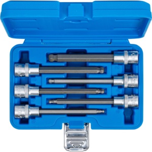 Set biţi Imbus 5-12 mm cu cap sferic, antrenare cu tubulare 1/2", 6 piese, BGS 4258 - Img 2
