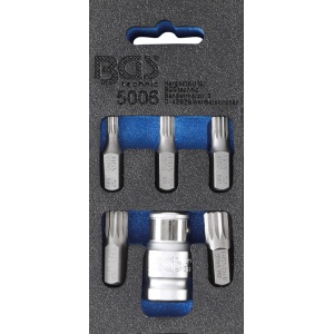 Set biti Spline (XZN) M 5-6-8-10-12, 6 piese, BGS 5006