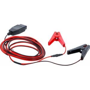 Set cabluri alimentare circuit electric pentru autoturisme, autoutilitare usoare, SUV cu mufa OBD 2 (EOBD), lungime cabluri 5 m, BGS 63313 - Img 2