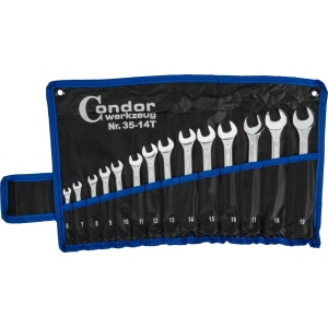 Set chei combinate, 14 piese, 6-19 mm, Condor 35-14T - Img 1
