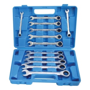 Set chei combinate cu cliket 8-19 mm, 12 pcs. Satra S-12GW72 - Img 2