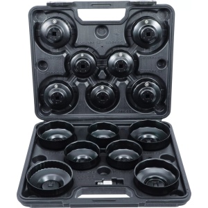Set chei filtru de ulei | 10 mm (3/8") | 14 piese, BGS DIY 91036 - Img 1